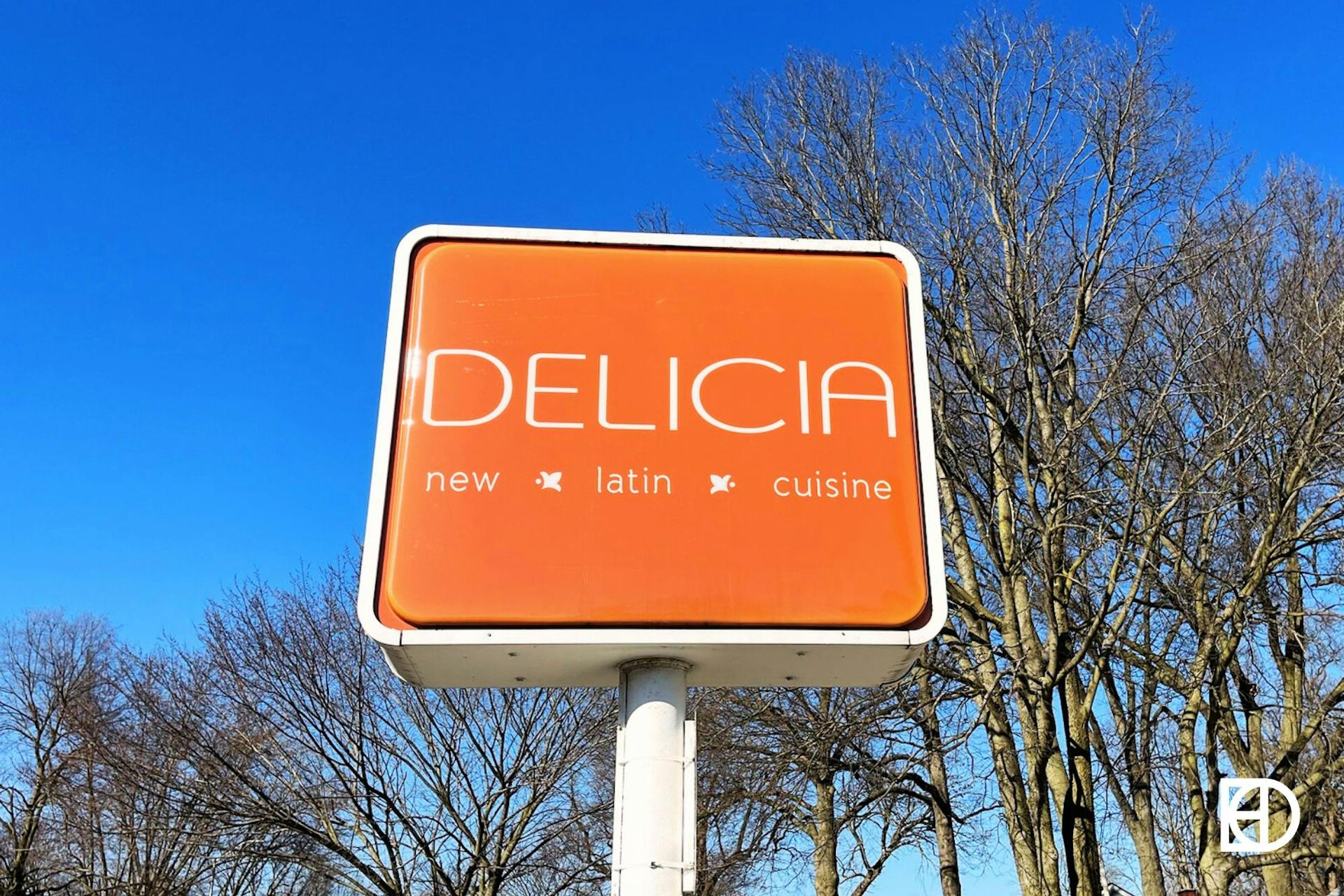 Photo of signage at Delicia