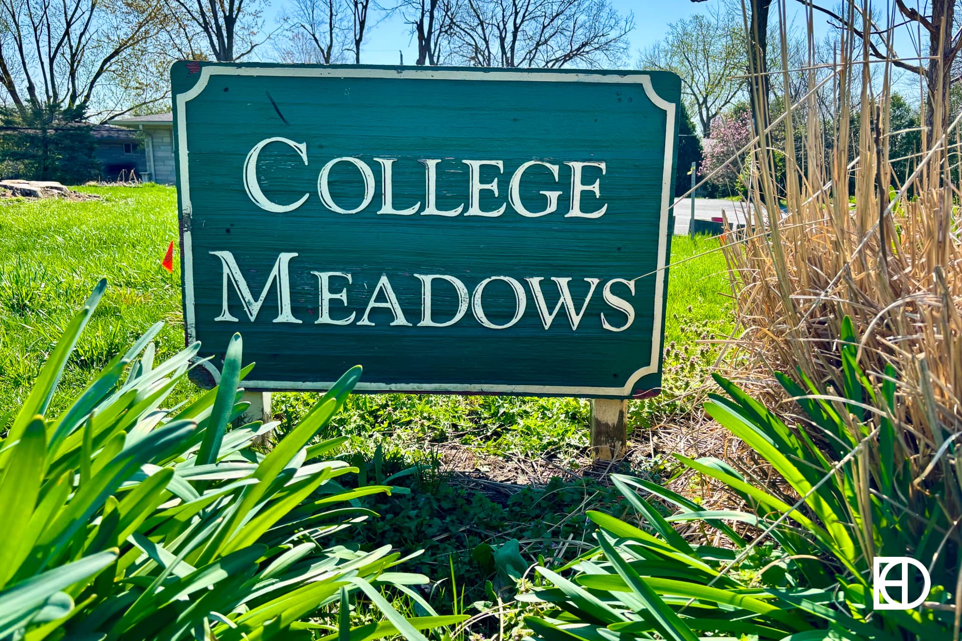 Signage in College Meadows