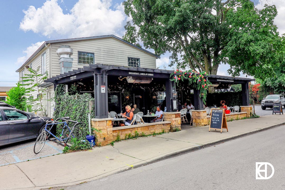 Photo of the exterior of Petite Chou in Broad Ripple