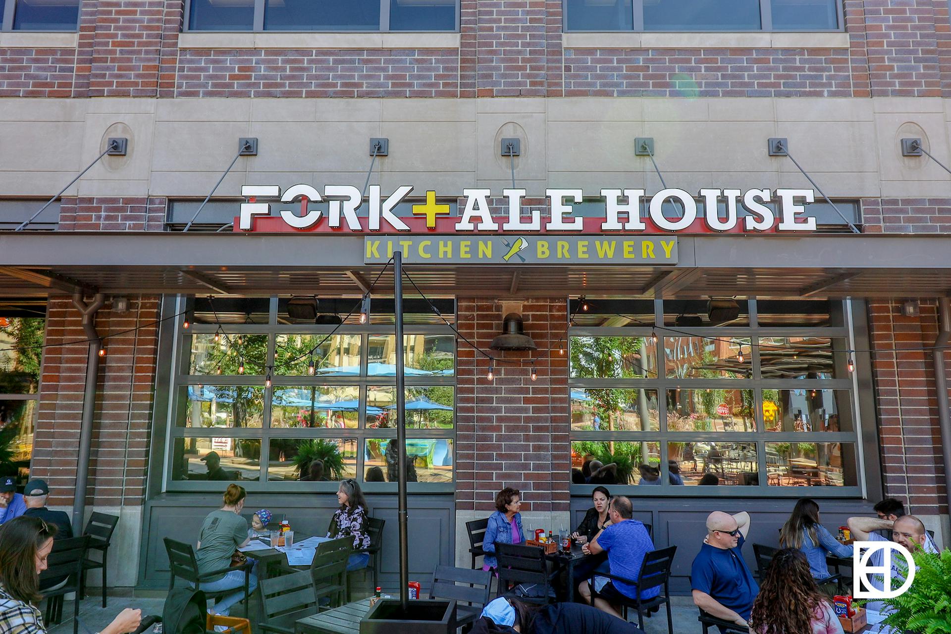 Photo of exterior of Fork and Ale House in Carmel