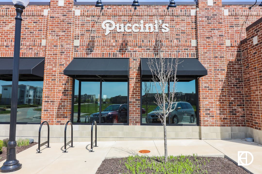 Exterior photo of Puccini's Pizza Pasta at West Clay.