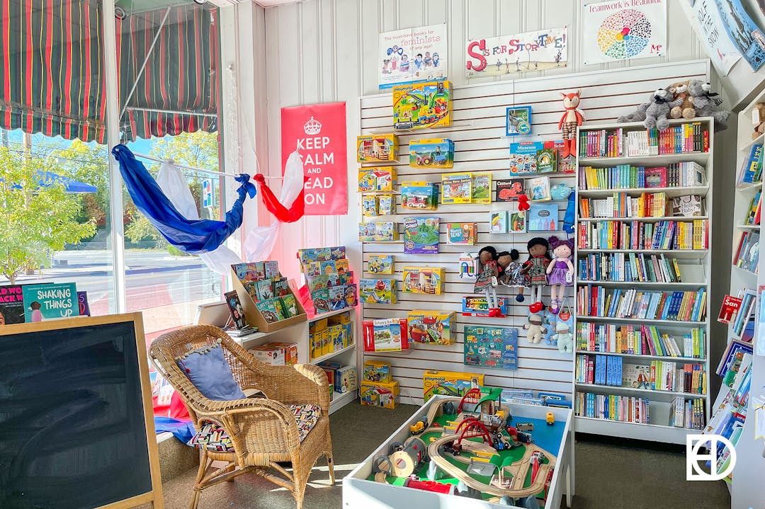 Photo of the interior of Kids, Ink bookstore