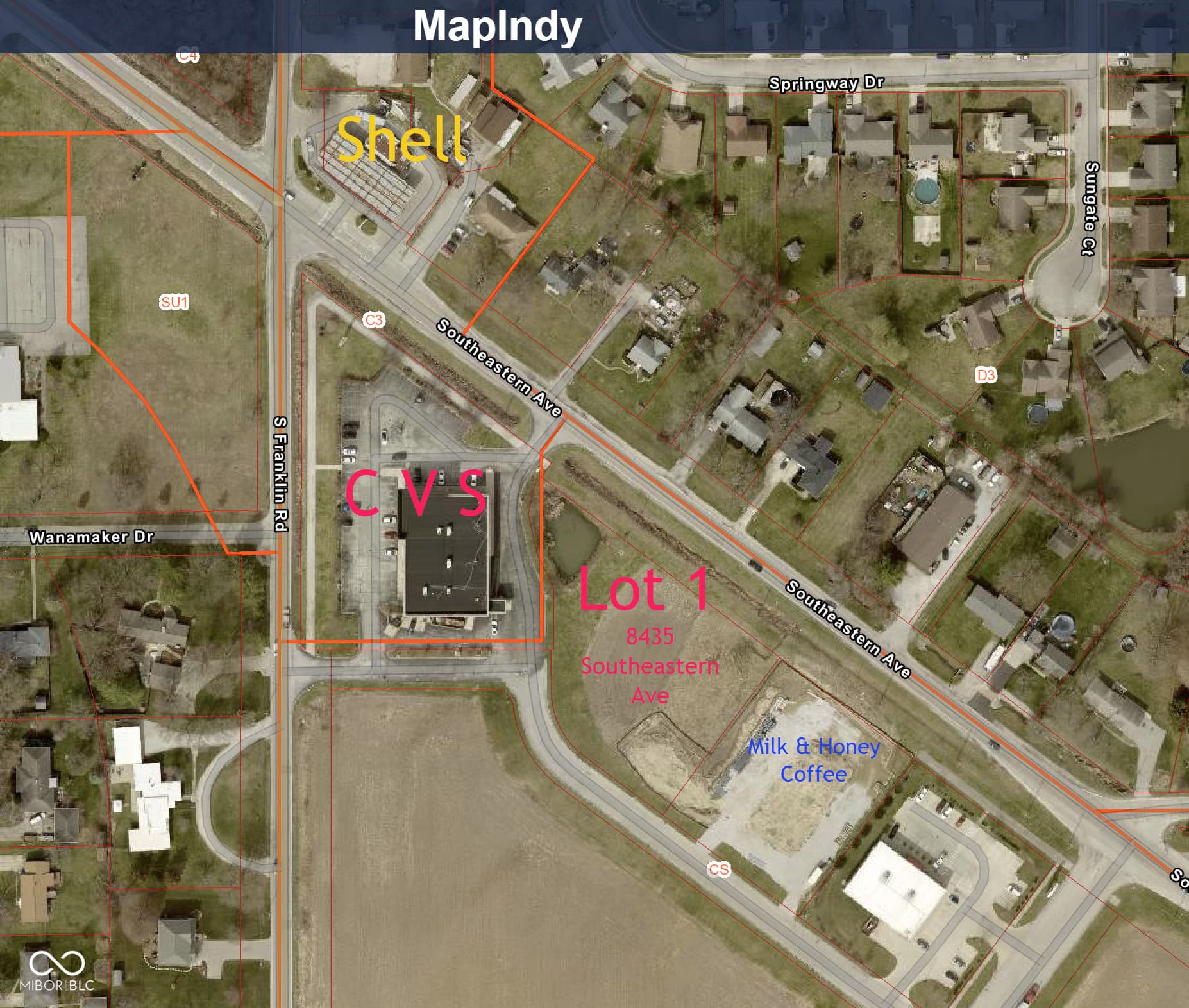 Primary photo of 8435 Southeastern Avenue, Indianapolis, IN