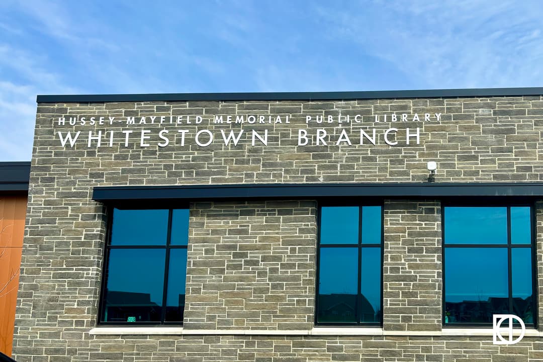 HusseyMayfield Memorial Public Library Whitestown Branch Dwellane